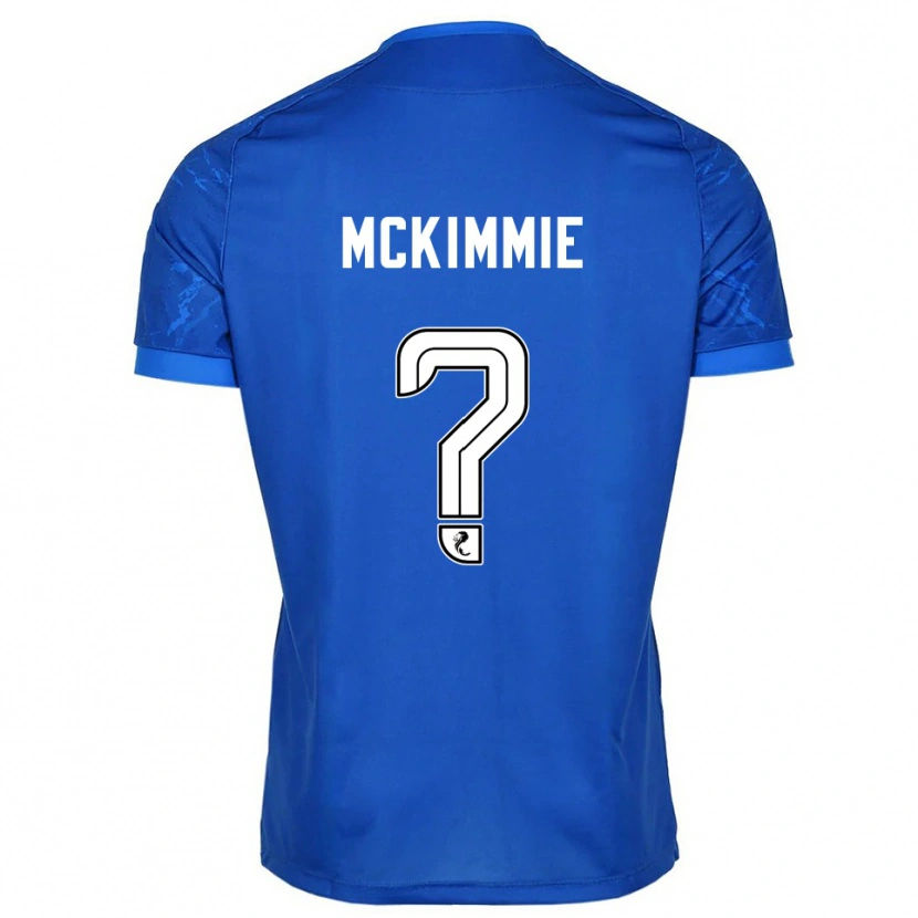 Danxen Dámské Lucas Mckimmie #0 Modrá Bílá Domů Hráčské Dresy 2025/26 Dres