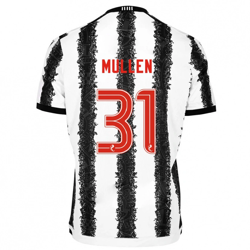 Danxen Dámské Ryan Mullen #31 Bílá Černá Domů Hráčské Dresy 2025/26 Dres