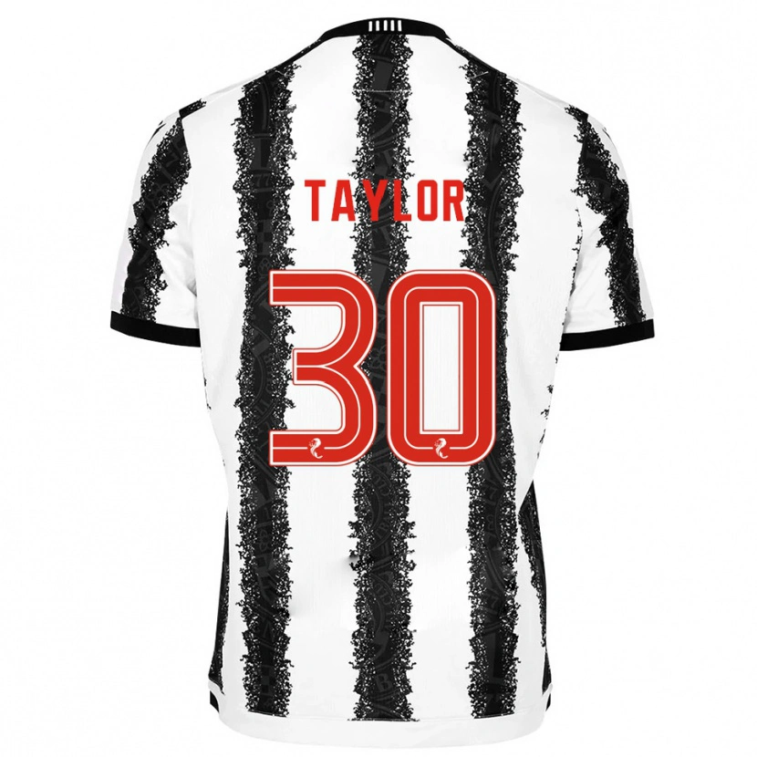 Danxen Dámské Fraser Taylor #30 Bílá Černá Domů Hráčské Dresy 2025/26 Dres