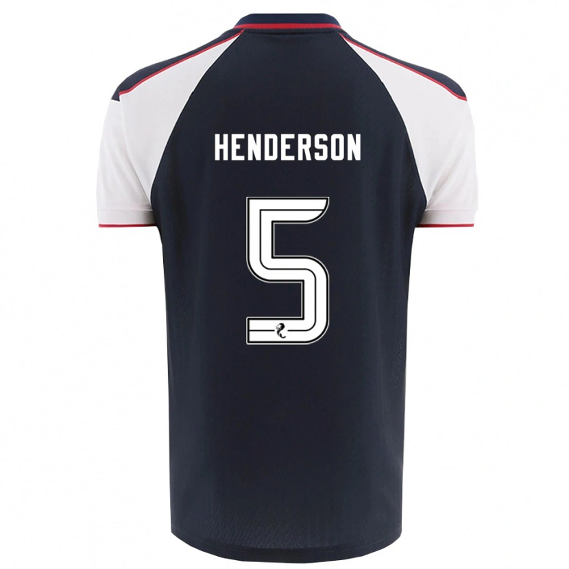 Danxen Dámské Liam Henderson #5 Námořnická Bílá Domů Hráčské Dresy 2025/26 Dres