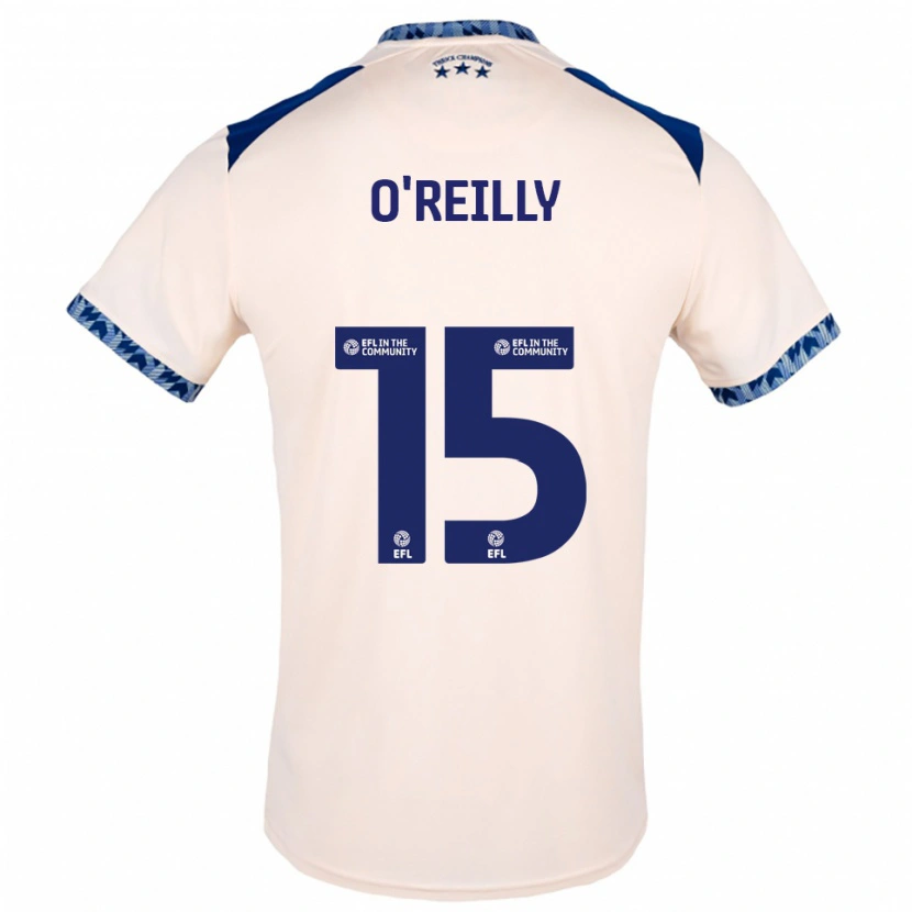 Danxen Dámské Aaron O'reilly #15 Špinavě Bílá Námořnická Daleko Hráčské Dresy 2025/26 Dres