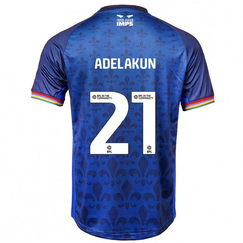 Danxen Dámské Hakeeb Adelakun #21 Modrá Námořnická Daleko Hráčské Dresy 2025/26 Dres