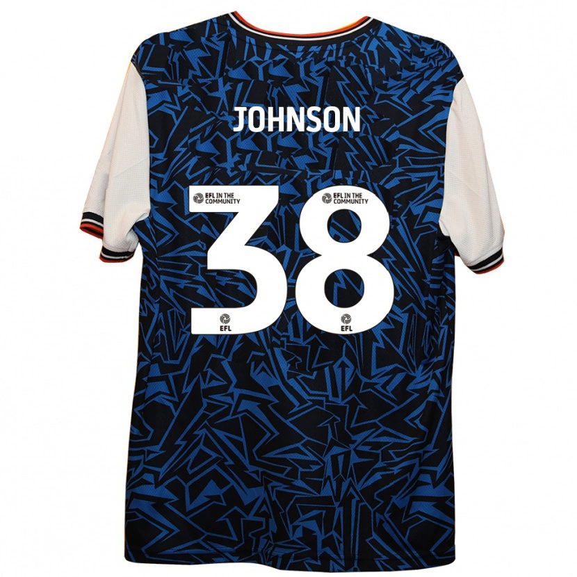Danxen Dámské Joe Johnson #38 Modrá Černá Bílá Daleko Hráčské Dresy 2025/26 Dres