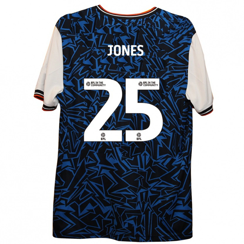 Danxen Dámské Isaiah Jones #25 Modrá Černá Bílá Daleko Hráčské Dresy 2025/26 Dres