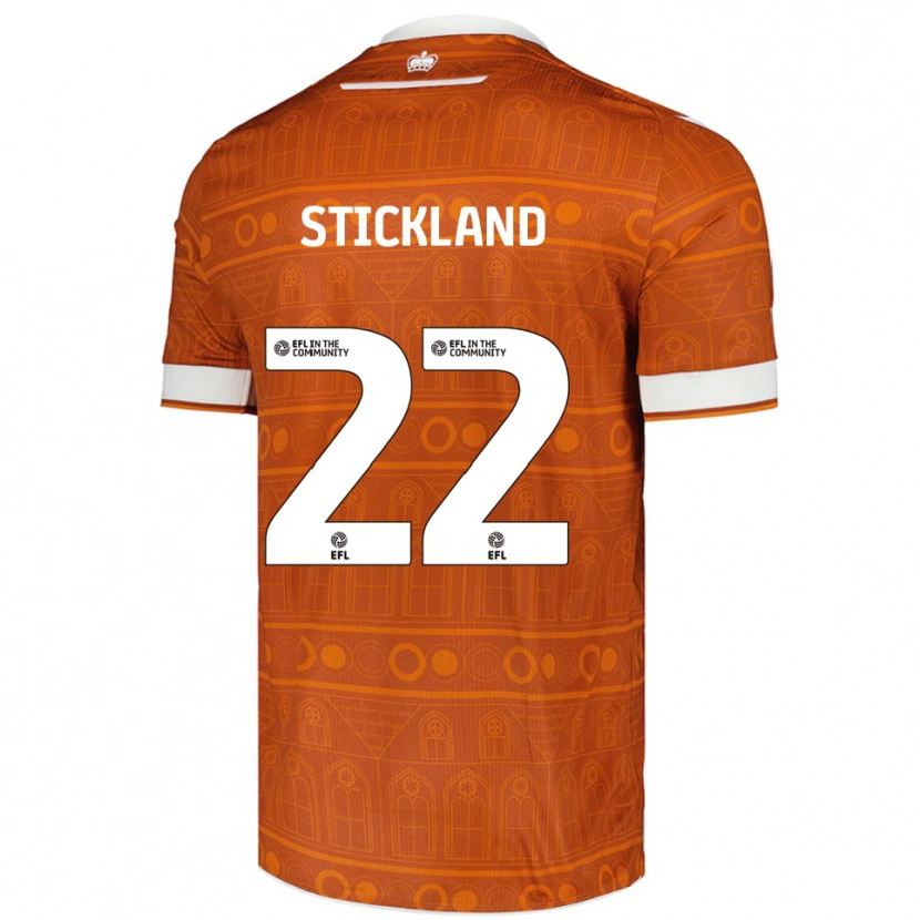 Danxen Dámské Michael Stickland #22 Oranžová Bílá Daleko Hráčské Dresy 2025/26 Dres