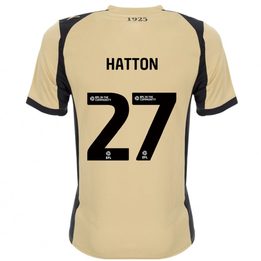 Danxen Dámské Ben Hatton #27 Zlatá Černá Daleko Hráčské Dresy 2025/26 Dres