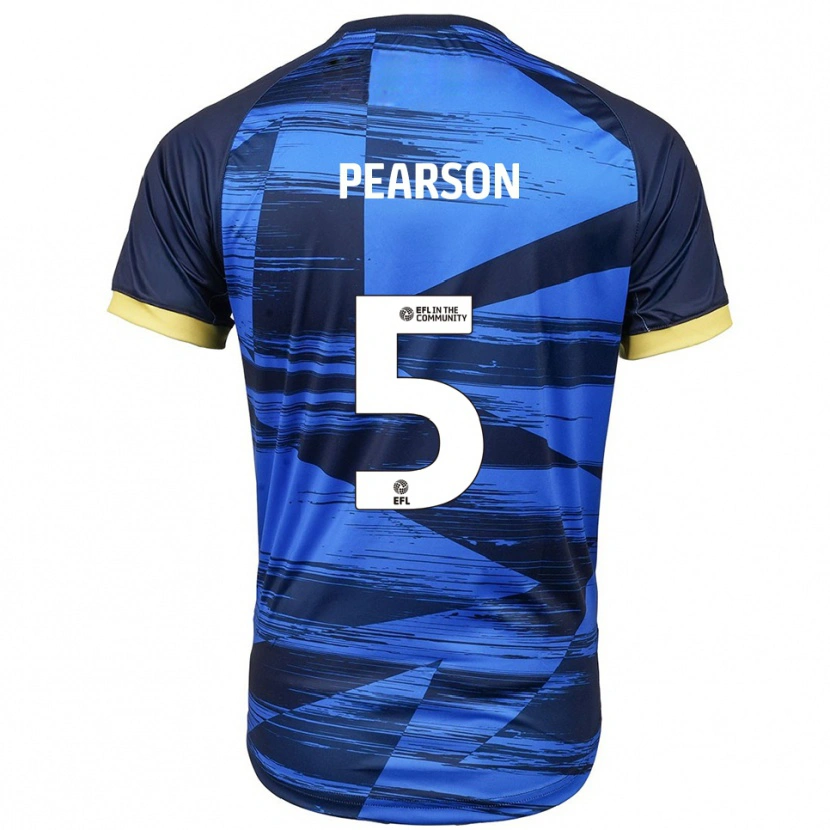 Danxen Dámské Matty Pearson #5 Modrá Námořnická Daleko Hráčské Dresy 2025/26 Dres