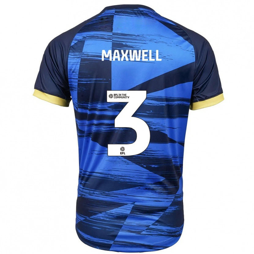 Danxen Dámské James Maxwell #3 Modrá Námořnická Daleko Hráčské Dresy 2025/26 Dres
