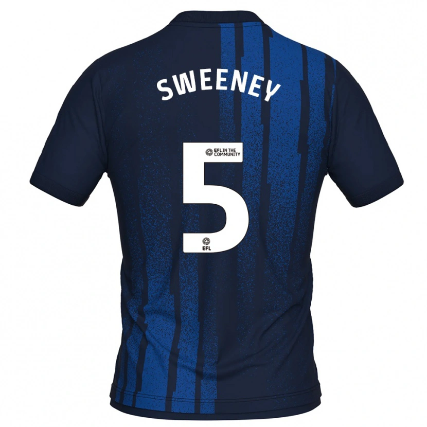 Danxen Dámské Ryan Sweeney #5 Námořnická Bílá Daleko Hráčské Dresy 2025/26 Dres