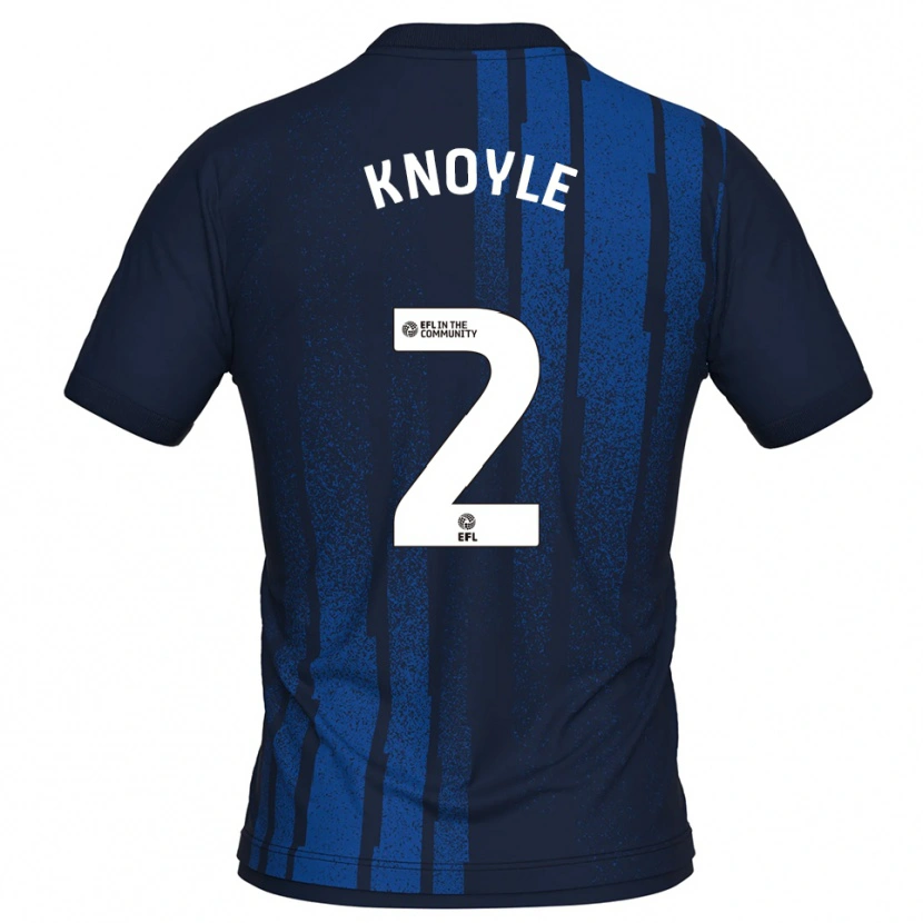 Danxen Dámské Kyle Knoyle #2 Námořnická Bílá Daleko Hráčské Dresy 2025/26 Dres