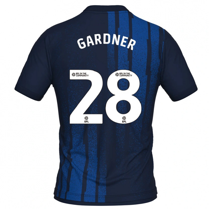 Danxen Dámské Joe Gardner #28 Námořnická Bílá Daleko Hráčské Dresy 2025/26 Dres