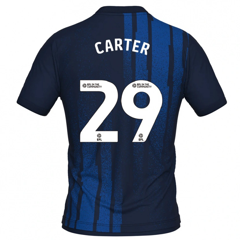 Danxen Dámské Charlie Carter #29 Námořnická Bílá Daleko Hráčské Dresy 2025/26 Dres