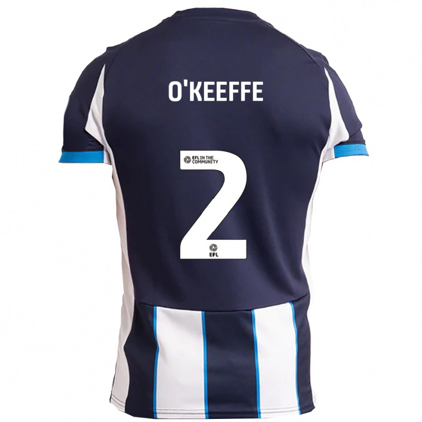 Danxen Dámské Corey O'keeffe #2 Bílá Námořnická Daleko Hráčské Dresy 2025/26 Dres