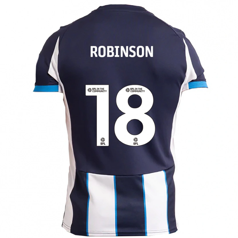 Danxen Dámské Josh Robinson #18 Bílá Námořnická Daleko Hráčské Dresy 2025/26 Dres