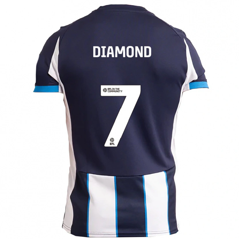 Danxen Dámské Jack Diamond #7 Bílá Námořnická Daleko Hráčské Dresy 2025/26 Dres