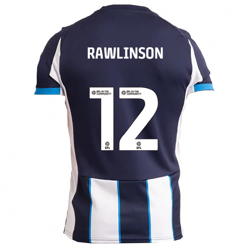 Danxen Dámské Louie Rawlinson #12 Bílá Námořnická Daleko Hráčské Dresy 2025/26 Dres