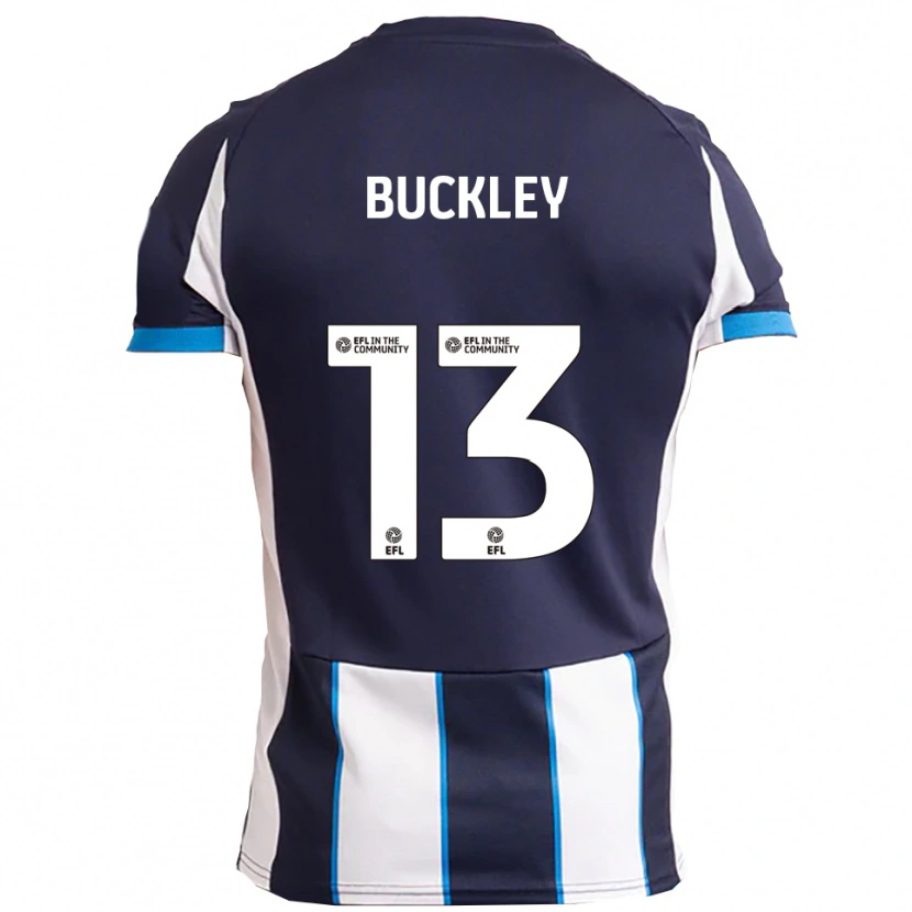 Danxen Dámské Benjamin Buckley #13 Bílá Námořnická Daleko Hráčské Dresy 2025/26 Dres
