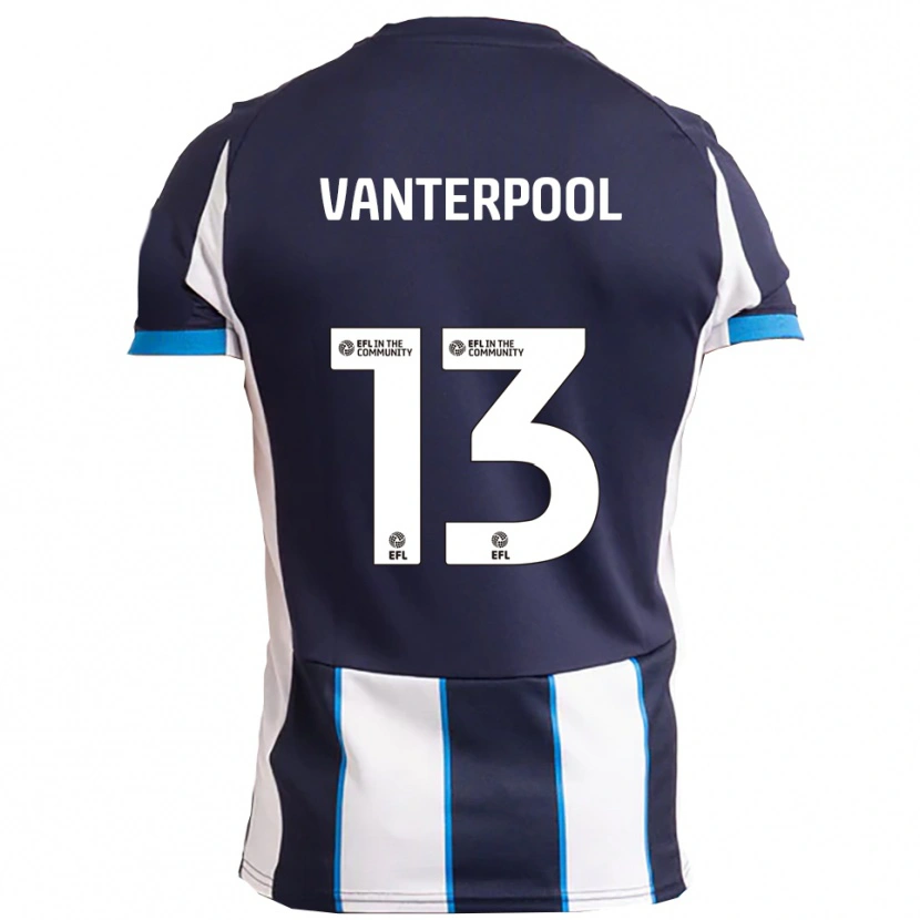 Danxen Dámské Gabriel Vanterpool #13 Bílá Námořnická Daleko Hráčské Dresy 2025/26 Dres