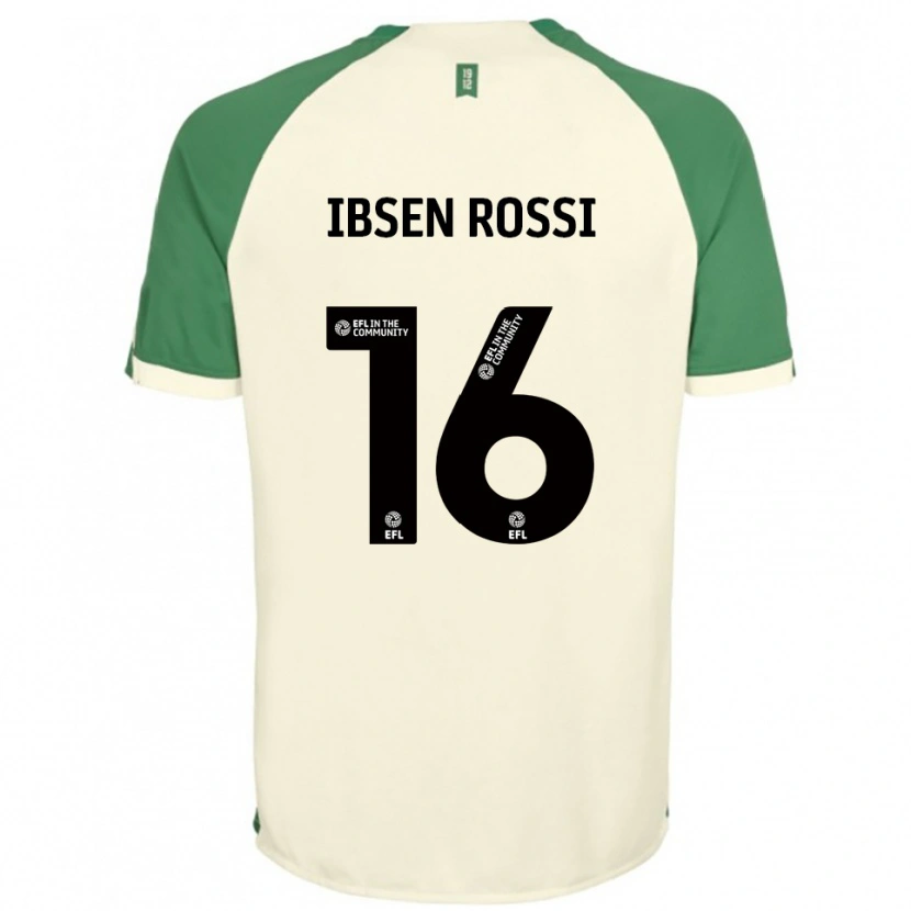 Danxen Dámské Zeno Ibsen Rossi #16 Špinavě Bílá Zelená Daleko Hráčské Dresy 2025/26 Dres