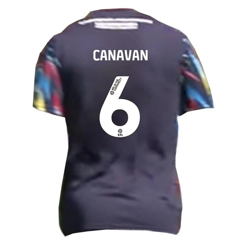 Danxen Dámské Niall Canavan #6 Námořnická Žlutá Červená Daleko Hráčské Dresy 2025/26 Dres