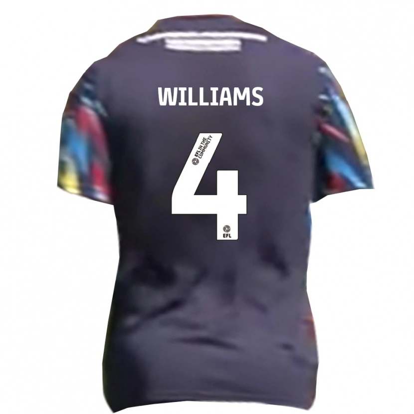 Danxen Dámské Mj Williams #4 Námořnická Žlutá Červená Daleko Hráčské Dresy 2025/26 Dres