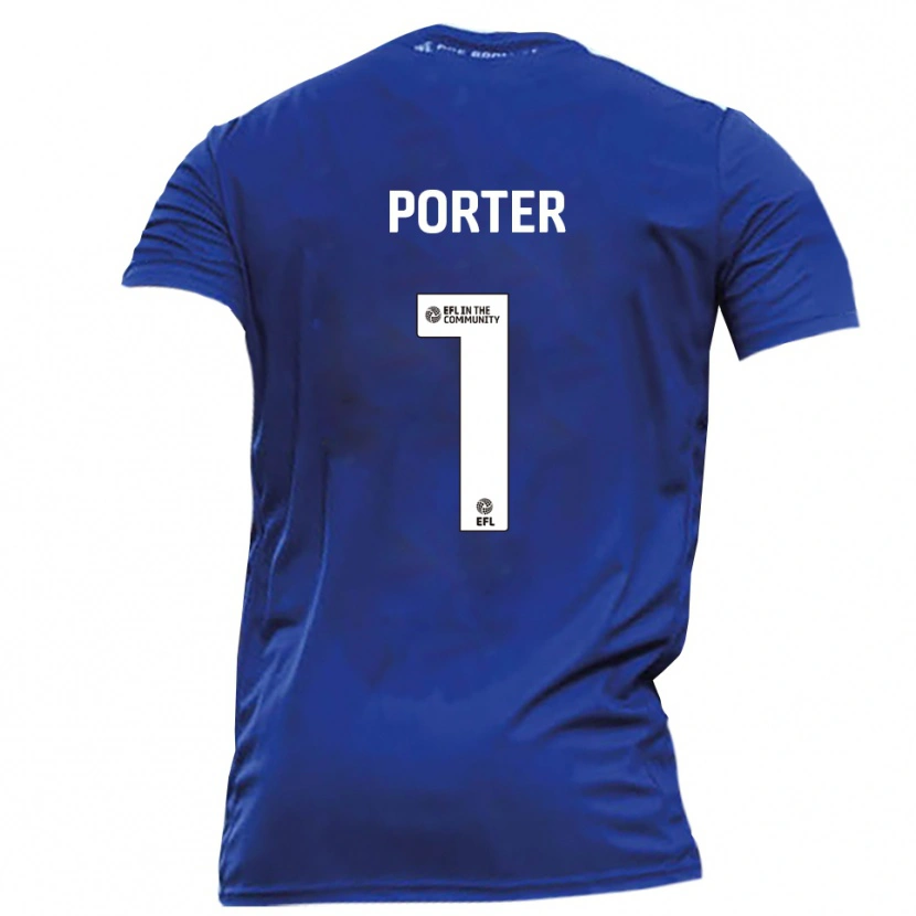 Danxen Dámské George Porter #1 Modrá Bílá Daleko Hráčské Dresy 2025/26 Dres