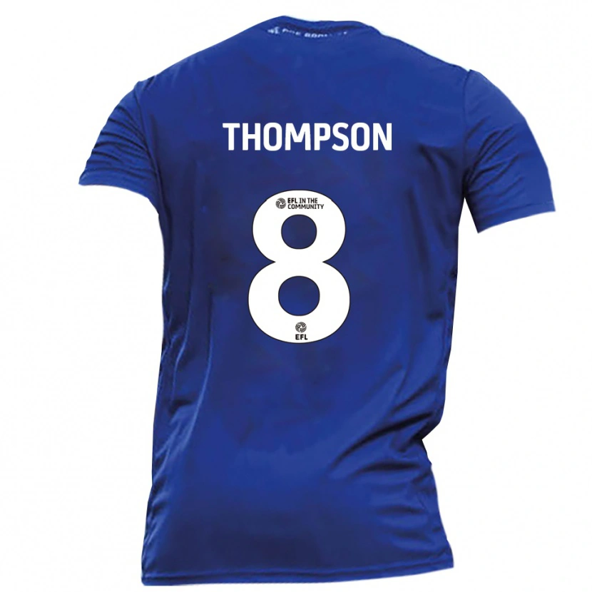 Danxen Dámské Ben Thompson #8 Modrá Bílá Daleko Hráčské Dresy 2025/26 Dres
