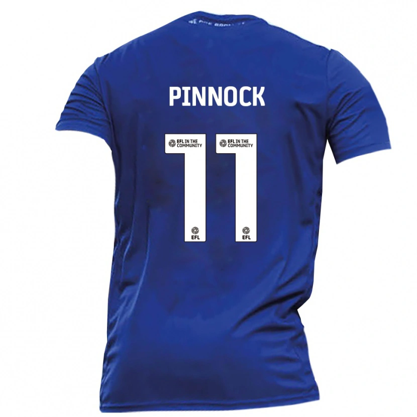 Danxen Dámské Mitch Pinnock #11 Modrá Bílá Daleko Hráčské Dresy 2025/26 Dres