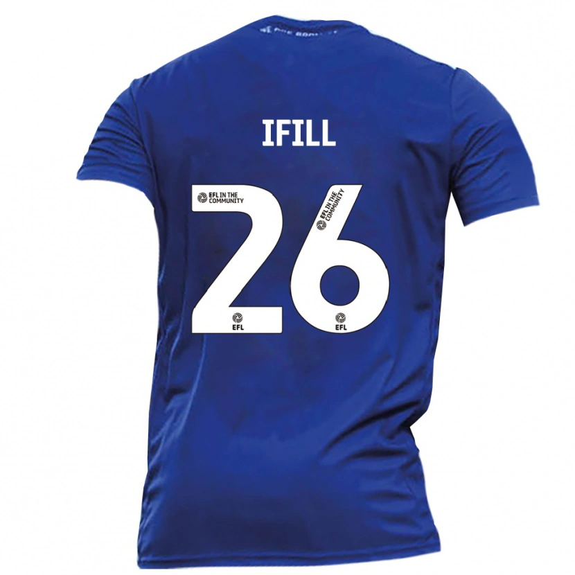 Danxen Dámské Marcus Ifill #26 Modrá Bílá Daleko Hráčské Dresy 2025/26 Dres