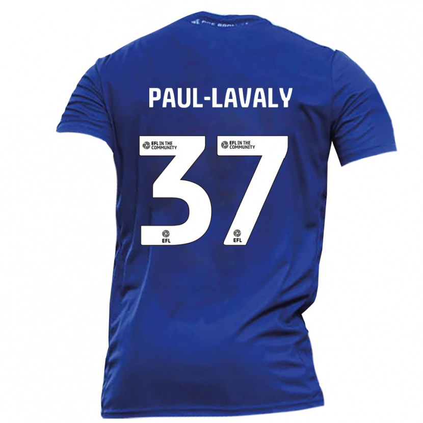 Danxen Dámské Nathan Paul-Lavaly #37 Modrá Bílá Daleko Hráčské Dresy 2025/26 Dres