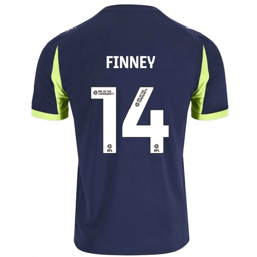 Danxen Dámské Charlie Finney #14 Námořnická Fluorescenční Zelená Daleko Hráčské Dresy 2025/26 Dres