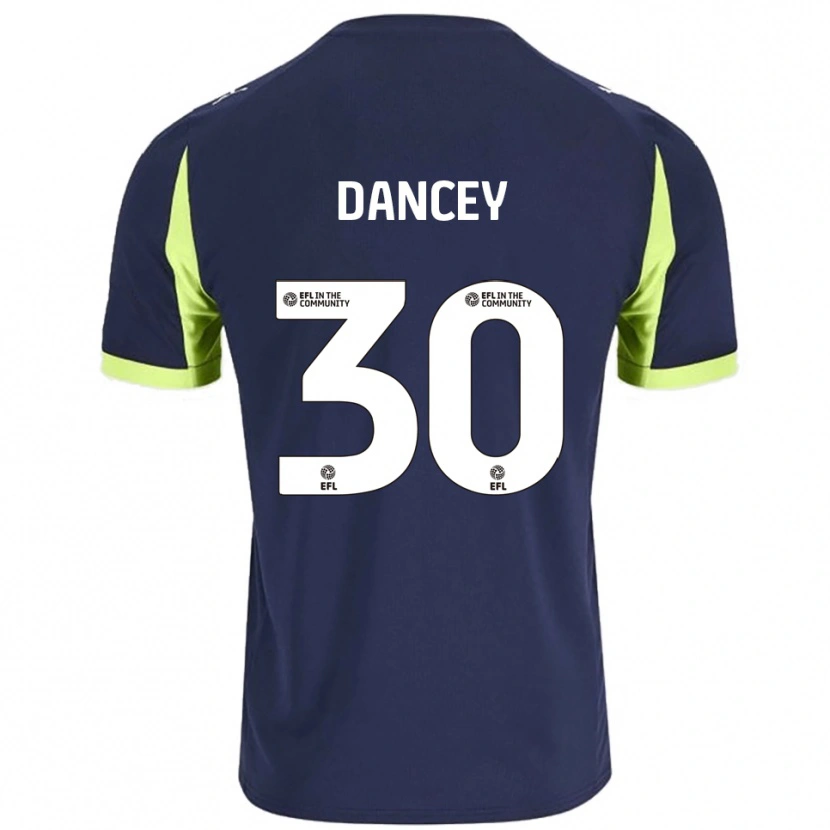 Danxen Dámské Stan Dancey #30 Námořnická Fluorescenční Zelená Daleko Hráčské Dresy 2025/26 Dres