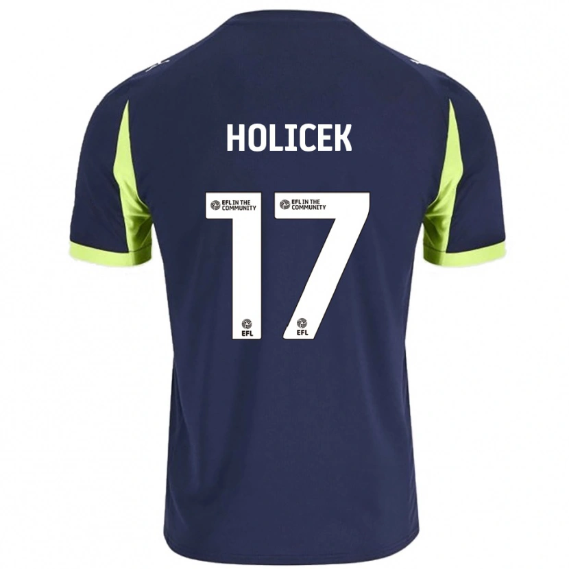 Danxen Dámské Matus Holicek #17 Námořnická Fluorescenční Zelená Daleko Hráčské Dresy 2025/26 Dres