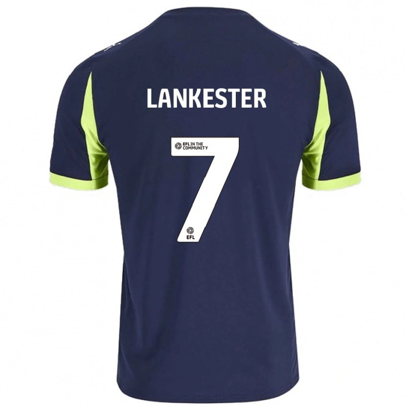 Danxen Dámské Jack Lankester #7 Námořnická Fluorescenční Zelená Daleko Hráčské Dresy 2025/26 Dres