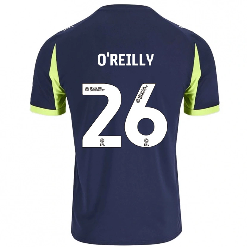 Danxen Dámské Tommi O'reilly #26 Námořnická Fluorescenční Zelená Daleko Hráčské Dresy 2025/26 Dres
