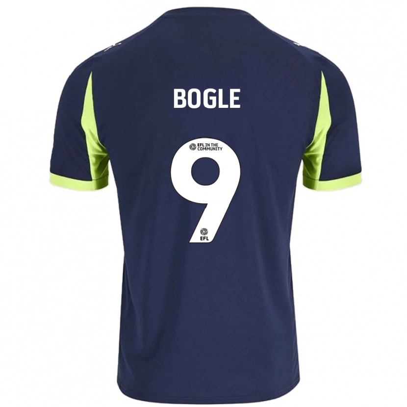 Danxen Dámské Omar Bogle #9 Námořnická Fluorescenční Zelená Daleko Hráčské Dresy 2025/26 Dres