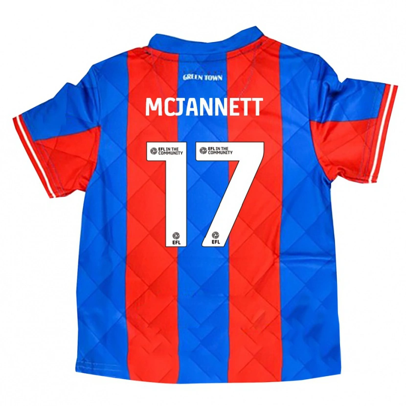 Danxen Dámské Cameron Mcjannett #17 Modrá Červená Bílá Daleko Hráčské Dresy 2025/26 Dres