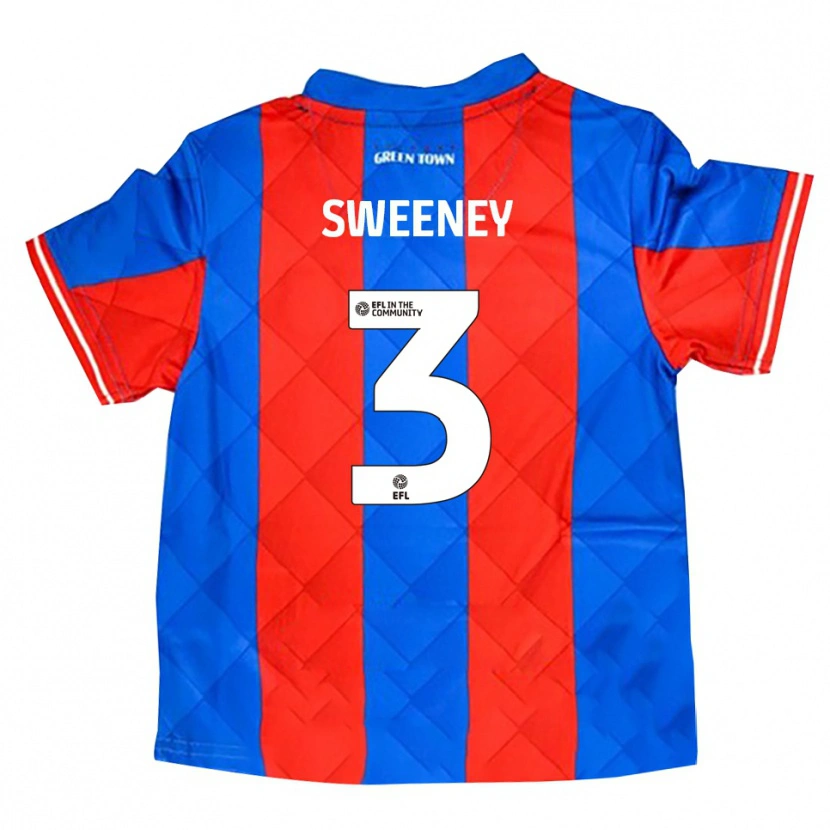 Danxen Dámské Jayden Sweeney #3 Modrá Červená Bílá Daleko Hráčské Dresy 2025/26 Dres