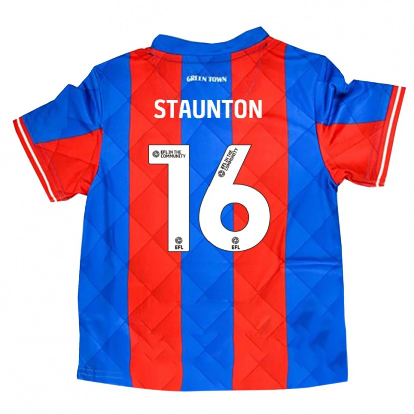 Danxen Dámské Reece Staunton #16 Modrá Červená Bílá Daleko Hráčské Dresy 2025/26 Dres