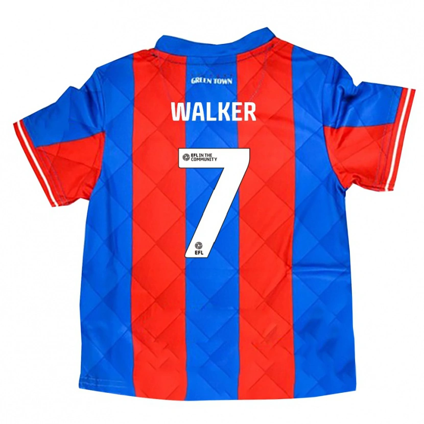 Danxen Dámské Jamie Walker #7 Modrá Červená Bílá Daleko Hráčské Dresy 2025/26 Dres