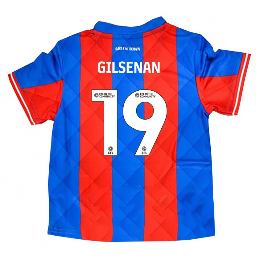 Danxen Dámské Zak Gilsenan #19 Modrá Červená Bílá Daleko Hráčské Dresy 2025/26 Dres