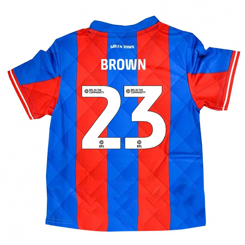 Danxen Dámské Henry Brown #23 Modrá Červená Bílá Daleko Hráčské Dresy 2025/26 Dres