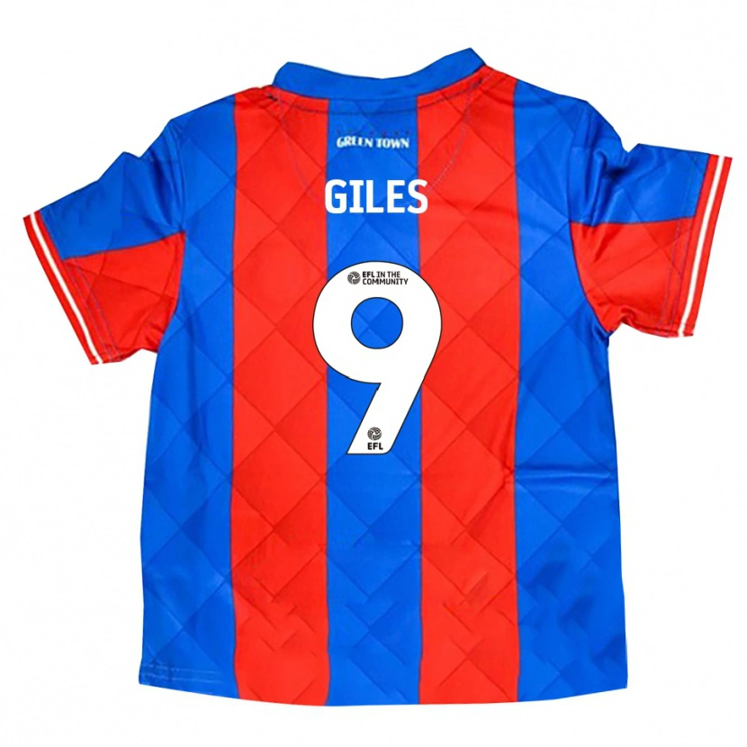Danxen Dámské Grayson Giles #9 Modrá Červená Bílá Daleko Hráčské Dresy 2025/26 Dres