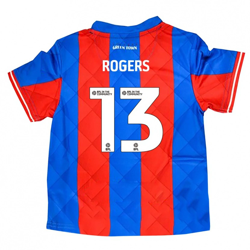 Danxen Dámské Hayden Rogers #13 Modrá Červená Bílá Daleko Hráčské Dresy 2025/26 Dres