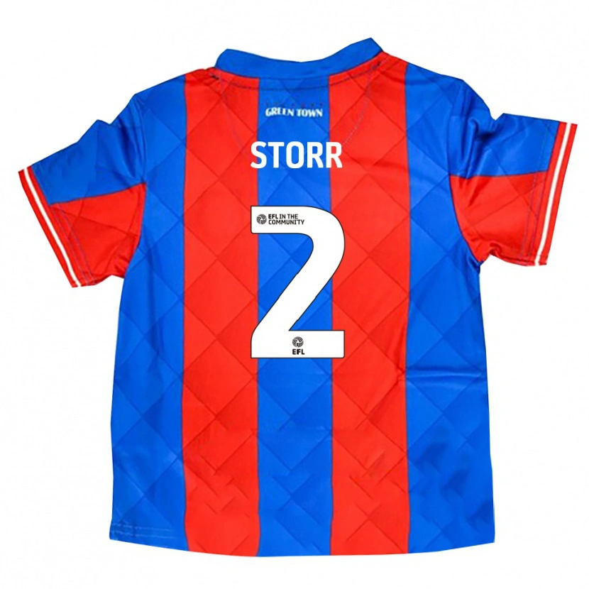Danxen Dámské Callum Storr #2 Modrá Červená Bílá Daleko Hráčské Dresy 2025/26 Dres