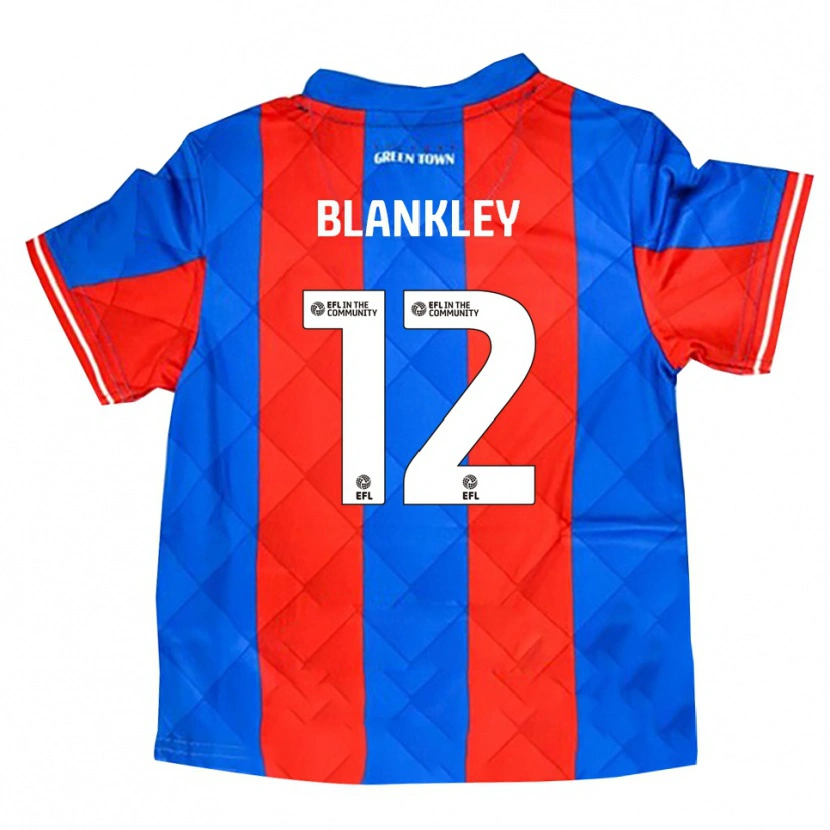 Danxen Dámské Jaxon Blankley #12 Modrá Červená Bílá Daleko Hráčské Dresy 2025/26 Dres