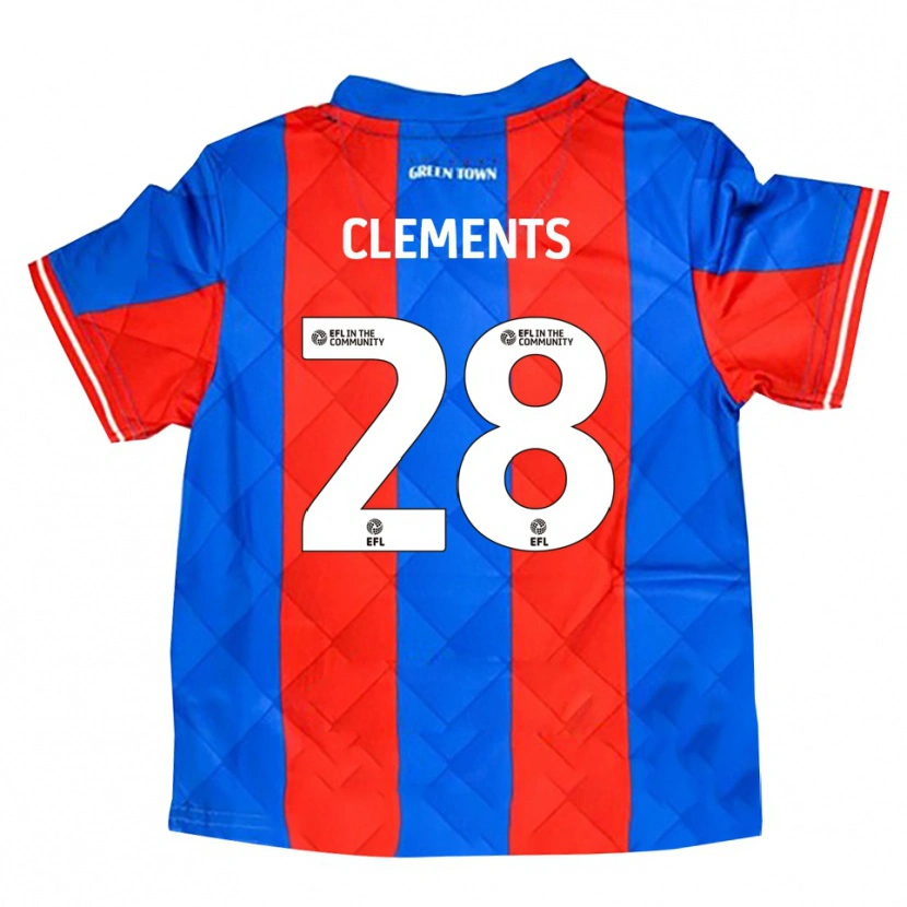 Danxen Dámské Charlie Clements #28 Modrá Červená Bílá Daleko Hráčské Dresy 2025/26 Dres
