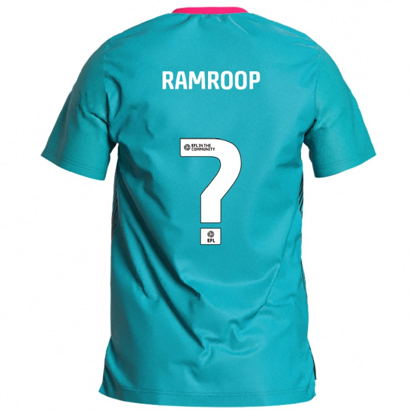 Danxen Dámské Rochelle Ramroop #0 Nebesky Modrá Růžová Daleko Hráčské Dresy 2025/26 Dres
