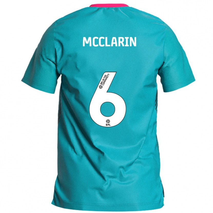 Danxen Dámské Jack Mcclarin #6 Nebesky Modrá Růžová Daleko Hráčské Dresy 2025/26 Dres