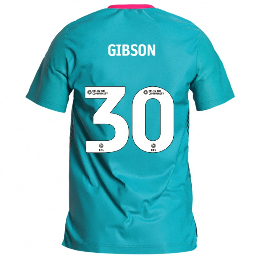 Danxen Dámské Liam Gibson #30 Nebesky Modrá Růžová Daleko Hráčské Dresy 2025/26 Dres